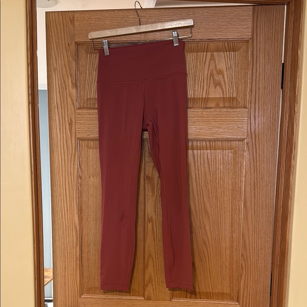 lululemon athletica dark rose Leggings